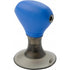 Phone stand/earphone splitter., light blue