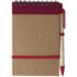 Recycled notebook, red