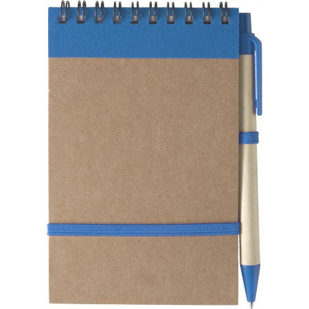 Recycled notebook, light blue