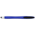 Plastic ballpen, with rubber tip, blue