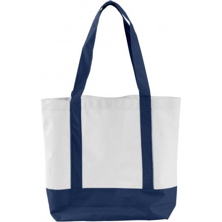 Polyester (600D) carrying/shopping bag, blue