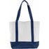 Polyester (600D) carrying/shopping bag, blue