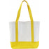 Polyester (600D) carrying/shopping bag, yellow