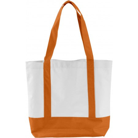 Polyester (600D) carrying/shopping bag, orange