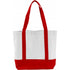 Polyester (600D) carrying/shopping bag, red