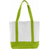 Polyester (600D) carrying/shopping bag, lime