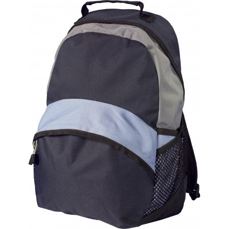 Polyester (600D) backpack, blue