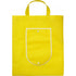 Nonwoven foldable carrying/shopping bag, yellow