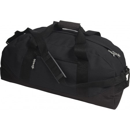 Polyester (600D) sports/travel bag, black