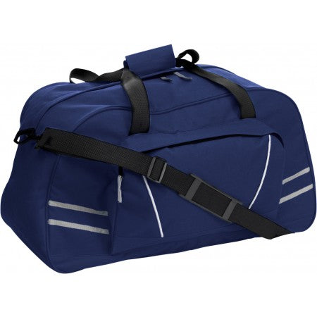 Polyester (600D) sports/travel bag, blue