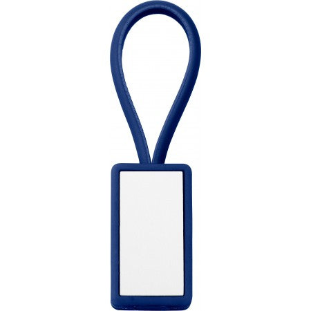 Plastic key holder, blue