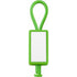 Plastic key holder, light green
