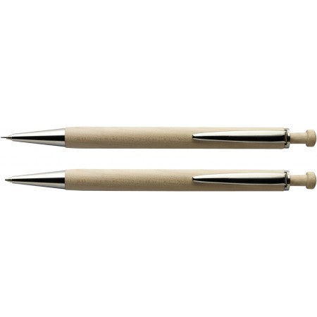 Wooden pen set, brown