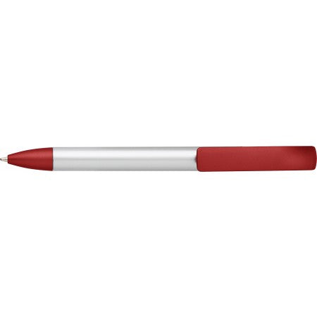 Plastic ballpen., burgundy