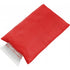 Ice scraper in nylon glove, red
