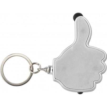 ABS, thumbs up stylus pen, silver - BRANIO