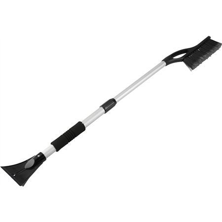 Ice scraper and snow brush., black