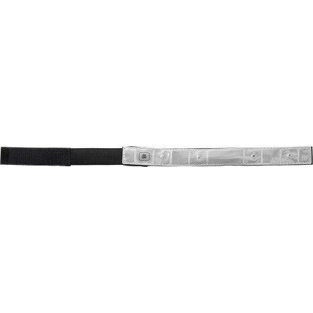 Reflective strap with lights., silver