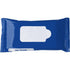 Bag with 10 wet tissues., cobalt blue