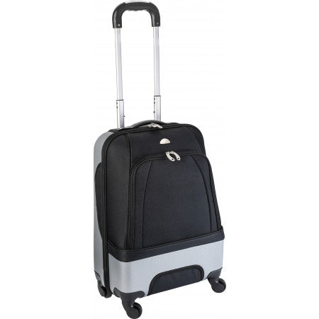 EVA trolley with silver coloured ABS parts, black
