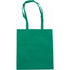 Nonwoven carrying/shopping bag, green