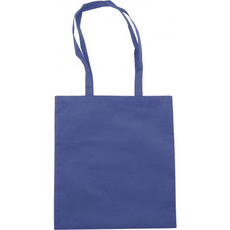 Nonwoven carrying/shopping bag, blue