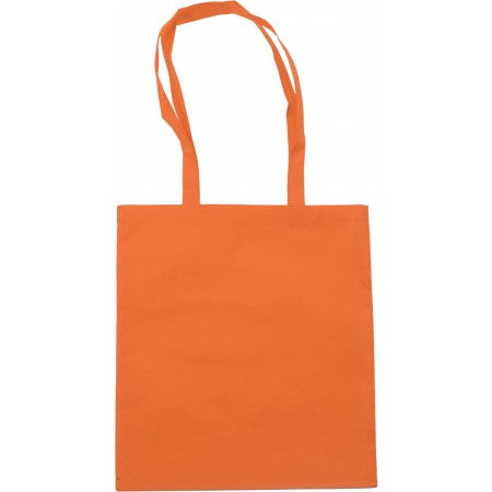 Nonwoven carrying/shopping bag, orange