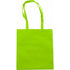 Nonwoven carrying/shopping bag, lime