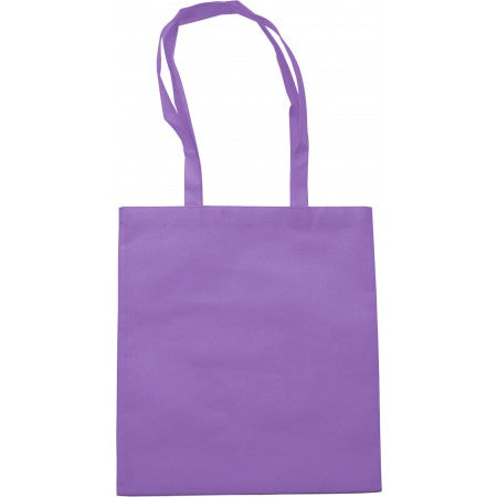 Nonwoven carrying/shopping bag, purple