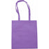 Nonwoven carrying/shopping bag, purple