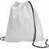 Nonwoven drawstring backpack, white