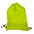 Nonwoven drawstring backpack, lime