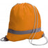 Polyester (190T) drawstring backpack, orange