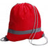 Polyester (190T) drawstring backpack, red
