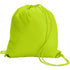 Polyester (190T) drawstring backpack, lime