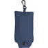Foldable polyester (190T) carrying/shopping bag, blue