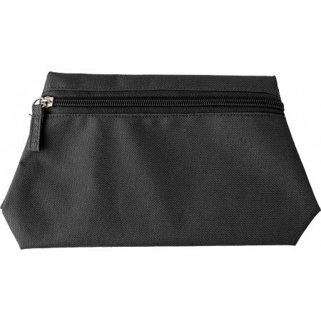 Polyester (600D) toilet bag, black