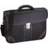Polyester (1680D) laptop bag (17') with a PU lid, black