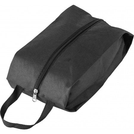 Nonwoven (80g/m2) shoe bag, black