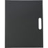 Folder with natural card cover, black