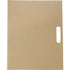Folder with natural card cover, brown