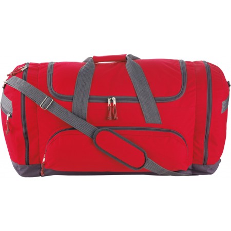 Sports/travel bag, red
