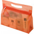 PVC Frosted toilet bag, orange