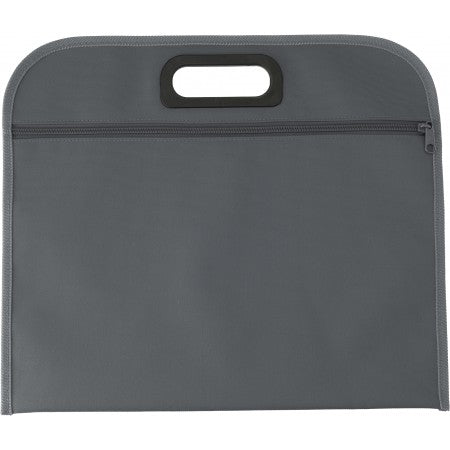 Polyester (600D) conference bag, grey