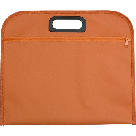 Polyester (600D) conference bag, orange