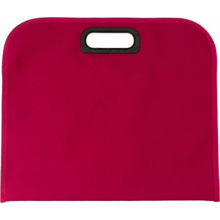 Polyester (600D) conference bag, red