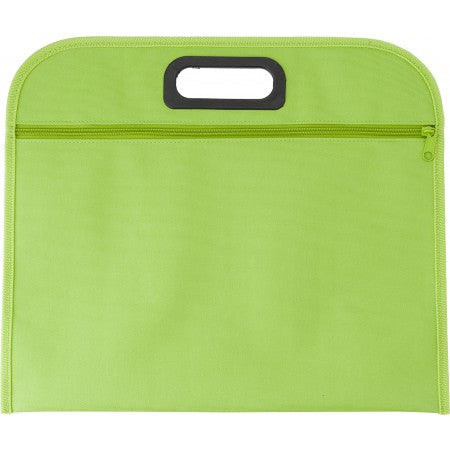 Polyester (600D) conference bag, lime