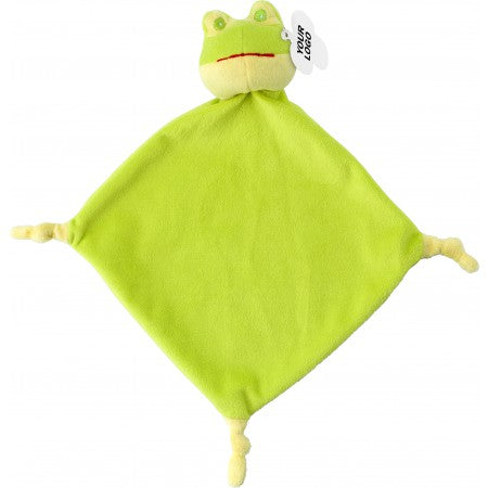 Plush cloth., light green
