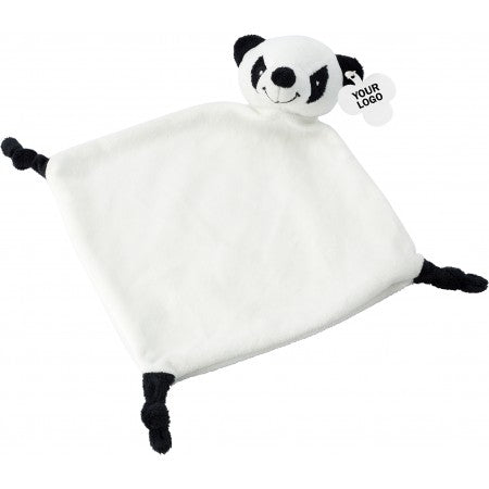 Plush cloth., black/white
