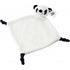 Plush cloth., black/white